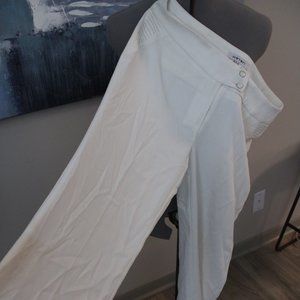 white suit pants